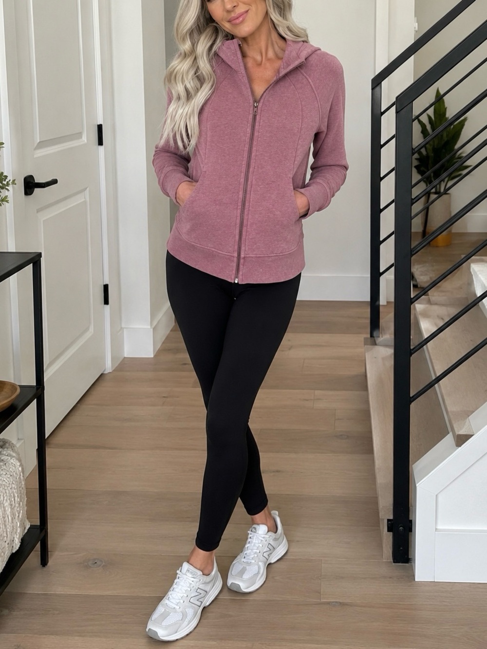 Lululemon Scuba Full-Zip Hoodie, Heathered Velvet Dust